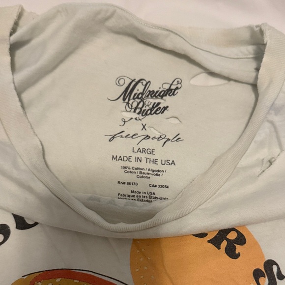 Midnight Rider Cream Snake Graphic Tee - Picture 2 of 2